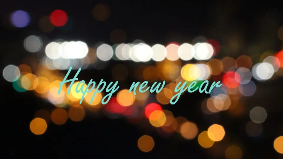 [HappyNewYear]新年快乐 - May the happiness be with you the whole 2019